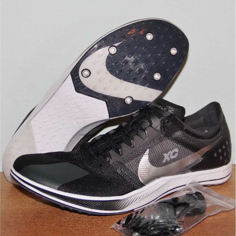 Nike ZoomX Dragonfly XC Cross Country Racing Spikes Mens 9 10.5 Black